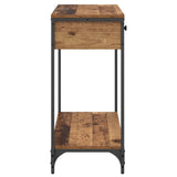Console Table Old Wood 75 x 34.5 x 75 cm Engineered Wood 882248