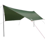 Camping Tarp Green 430x380x210 cm Waterproof 94679