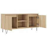 TV Cabinet Sonoma Oak 104x35x50 cm Engineered Wood 827015