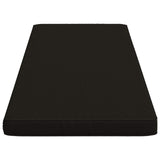 2-Piece Bench Cushions VUGHT 2 pcs 100% Polyester Black 951995