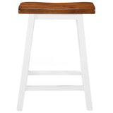 Bar Stools 2 pcs Solid Wood 245546