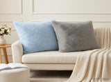 Cushion Cover 12 pcs HEERLEN Light Grey 50 x 50 cm 911202
