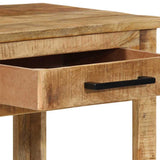 Dressing Table Brown 100 x 40 x 120 cm Solid Mango Wood 374096