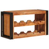 Wine Rack Brown 80 x 45 x 33 cm Solid Acacia Wood 4104758