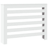 Radiator Cover White 104x20x82 cm Engineered Wood 852690