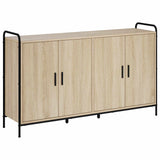 Sideboard Sonoma Oak 135 x 33 x 81 cm Engineered Wood 3434078
