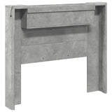 Headboard Concrete Grey Engineered Wood 3418659