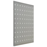 Wall-mounted Peg Boards 4 pcs 40x58 cm Steel 145350