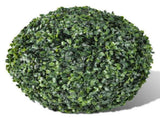 Artificial Leaf Topiary Ball 27 cm Solar LED String 2 pcs 270057