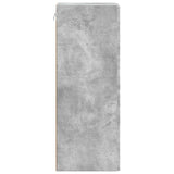 Wall-Mounted Cabinet Concrete Grey 33 x 34.5 x 90 cm 898928