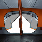 Family Tent 10-Person Grey and Orange Quick Release Waterproof 94291