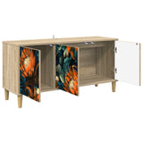 TV Cabinet LOCHEM 102 x 33 x 50 cm Sonoma Engineered Wood 8007070