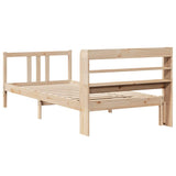 Bed Frame with Headboard without Mattress 90x190 cm Single 3306696
