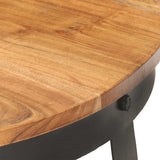 Coffee Table 68x43 cm Solid Acacia Wood 320795