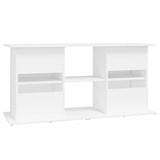 Aquarium Stand White 121x41x58 cm Engineered Wood 833615