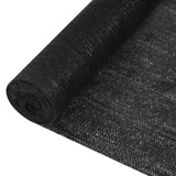 ZNTS Privacy Net Black 1x25 m HDPE 150 g/m² 149336