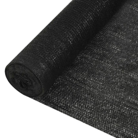 ZNTS Privacy Net Black 1x25 m HDPE 150 g/m² 149336