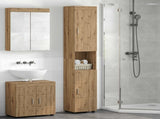 Bathroom Cabinet Set TULUM Artisan Oak 37 x 31.5 x 203 cm 880360