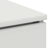 TV Cabinet White 100 x 38 x 49 cm Engineered Wood 869666