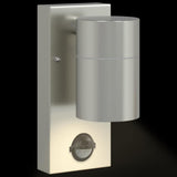 Outdoor Wall Lights 2 pcs Silver 6.5 x 10.5 x 16 cm 4005986