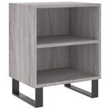 Bedside Cabinets 2 pcs Grey Sonoma 40x30x50 cm Engineered Wood 826809