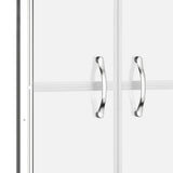 Shower Door Frosted ESG 86x190 cm 148795