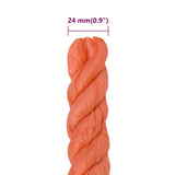 Work Rope Orange 24 mm 100 m Polypropylene 152956