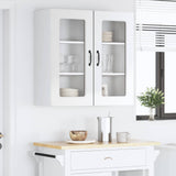 Dishwasher Panel Kalmar 2 pcs High Gloss White 40 x 31 x 80 cm 884643