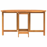 Garden Table Folding Brown 110 x 60 x 72 cm Solid Acacia Wood 4103887
