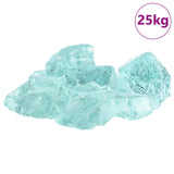 Garden Stones Turquoise 12 cm Glass 42025186