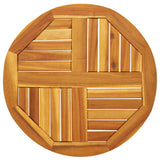 Table Top 60x2 cm Round Solid Wood Acacia 4004248