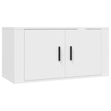 Wall Mounted TV Cabinet White 80x34.5x40 cm 816624