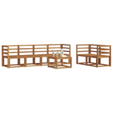 Outdoor Sofa Set 7 pcs Natural 3366027