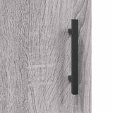 Desk Grey Sonoma 140x50x75 cm Engineered Wood 829578