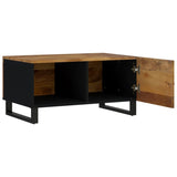 Coffee Table 80x50x40 cm Solid Wood Mango&Engineered Wood 350635