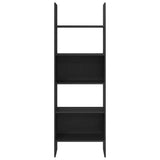 Book Cabinet Black Oak 60 x 35 x 180 cm Engineered Wood 875023