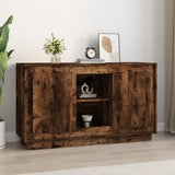 Sideboard Smoked Oak 102x35x60 cm Engineered Wood 831882