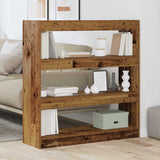 Book Cabinet Old wood 100 x 30 x 103 cm Engineered Wood 862724