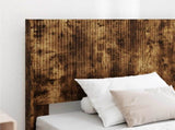 Bed Frame with Storage and Headboard Smoked Oak 100 x 200 cm 3414053