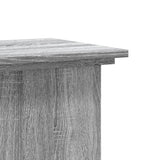 Plant Stand Grey Sonoma 33x33x100 cm Engineered Wood 852983