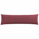 Sofa Pillows 2 pcs Wine Red 145 x 40 cm Fabric 42013828