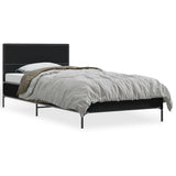 Bed Frame without Mattress Black 100x200 cm 845522