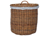 Laundry Basket 2 pcs Brown 42020974