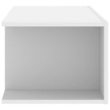 TV Cabinet with LED Lights White 90x39x30 cm 804238