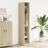 Wardrobe Sonoma Oak 30x50x200 cm Engineered Wood 3307686