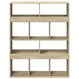 Bookcase Sonoma Oak 100x33x125.5 cm Engineered Wood 3309359