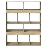 Bookcase Sonoma Oak 100x33x125.5 cm Engineered Wood 3309359