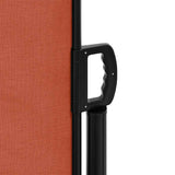 Retractable Side Awning Terracotta 120x600 cm 4004603