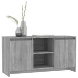 TV Cabinet Grey Sonoma 102x37.5x52.5 cm Engineered Wood 813021