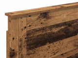 Headboard with Headboard Old Wood 90 cm Engineered Wood 887487